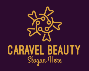 Decorative Elegant Flower logo design