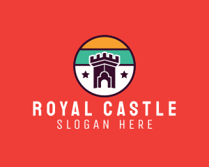 Castle Tower Royalty logo design