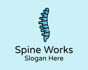 Spinal Cord Anatomy logo design