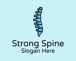 Spinal Cord Anatomy logo design