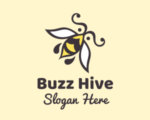 Honey Bee Insect logo