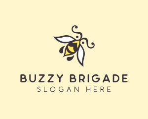 Honey Bee Insect logo