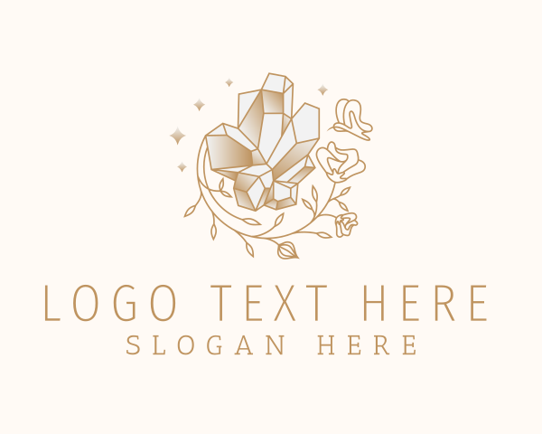 Gold Crystal Jewelry logo