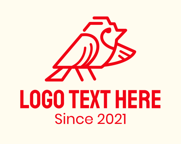 Birdhouse logo example 3