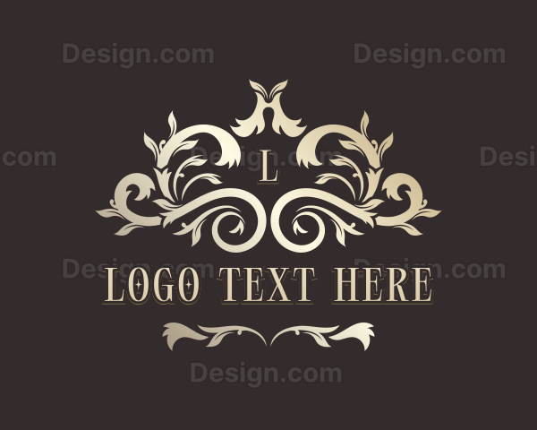 Stylish Floral Garden Logo