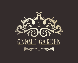 Stylish Floral Garden logo design