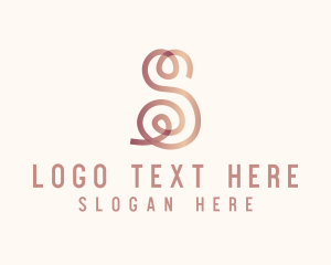 Swirly Letter S logo