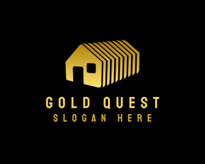 Gold Warehouse Home logo design