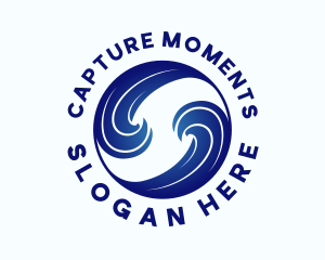 Ocean Water Wave logo