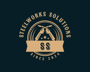 Metalworks Welding Fabrication logo design