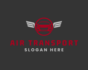 Sports Car Wings logo design