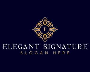 Luxury Ornamental Brand logo design