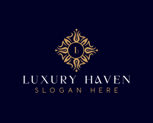 Luxury Ornamental Brand logo design