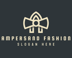 Ribbon Bow Fashion logo design