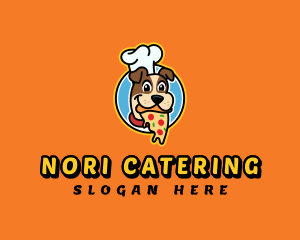 Pizza Dog Chef logo design