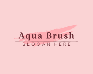 Feminine Brush Business logo design