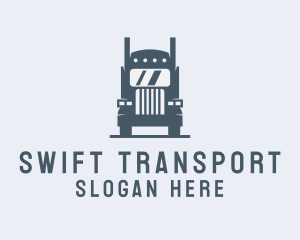 Transport Truck Delivery Trucking logo