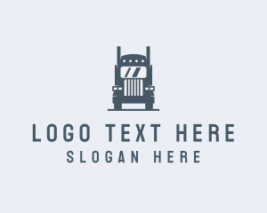 Transport Truck Delivery Trucking Logo