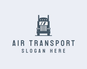 Transport Truck Delivery Trucking logo design