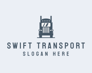 Transport Truck Delivery Trucking logo