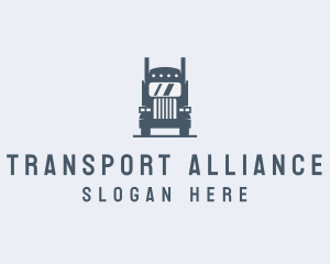 Transport Truck Delivery Trucking logo