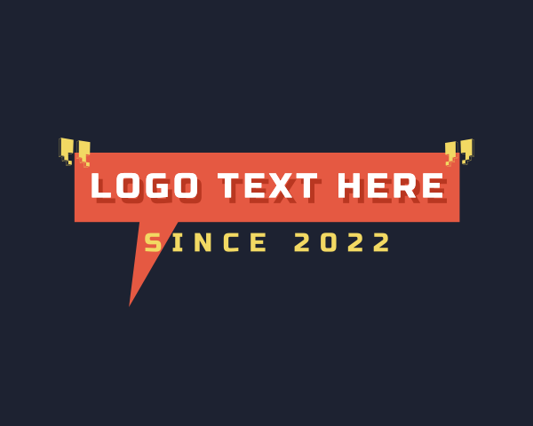 Chat Bot logo example 2