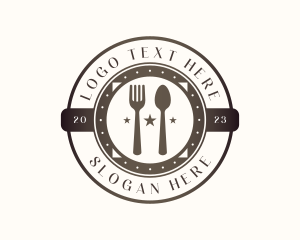 Utensil Restaurant Cutlery logo