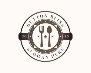 Utensil Restaurant Cutlery logo design