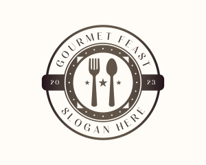 Utensil Restaurant Cutlery logo