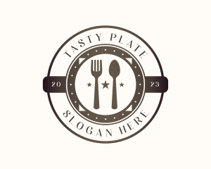 Utensil Restaurant Cutlery logo