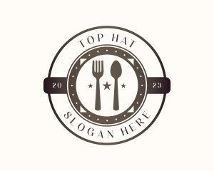 Utensil Restaurant Cutlery logo design