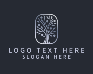 Eco Nature Tree Plant  logo