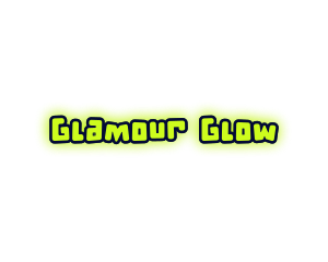 Cute Neon Glow logo design