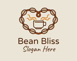 Heart Coffee Beans  logo