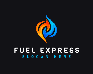 Fuel Fire Ice logo design