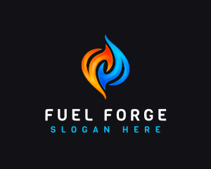 Fuel Fire Ice logo design