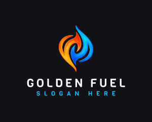 Fuel Fire Ice logo design