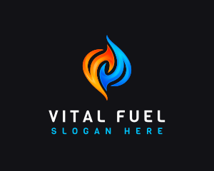 Fuel Fire Ice logo design