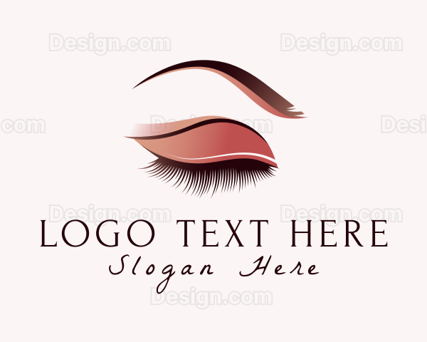 Beauty Eyeshadow Cosmetics Logo