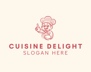 Chef Restaurant Cooking logo design