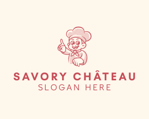 Chef Restaurant Cooking logo design