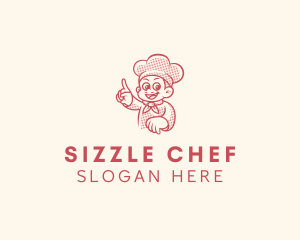 Chef Restaurant Cooking logo design