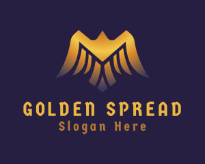 Deluxe Golden Eagle logo design