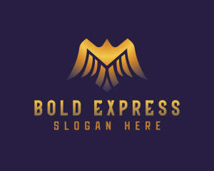 Deluxe Golden Eagle logo design