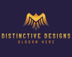 Deluxe Golden Eagle logo design