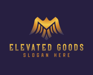 Deluxe Golden Eagle logo design