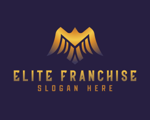 Deluxe Golden Eagle logo design