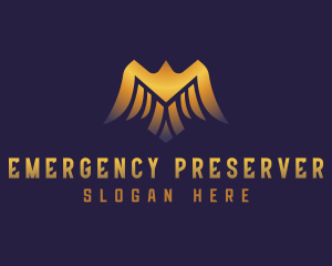 Deluxe Golden Eagle logo design