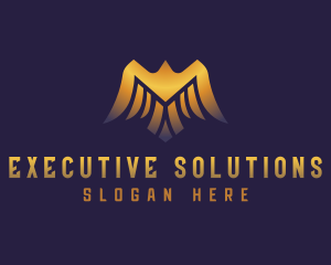 Deluxe Golden Eagle logo design