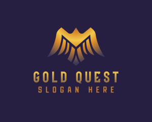 Deluxe Golden Eagle logo design